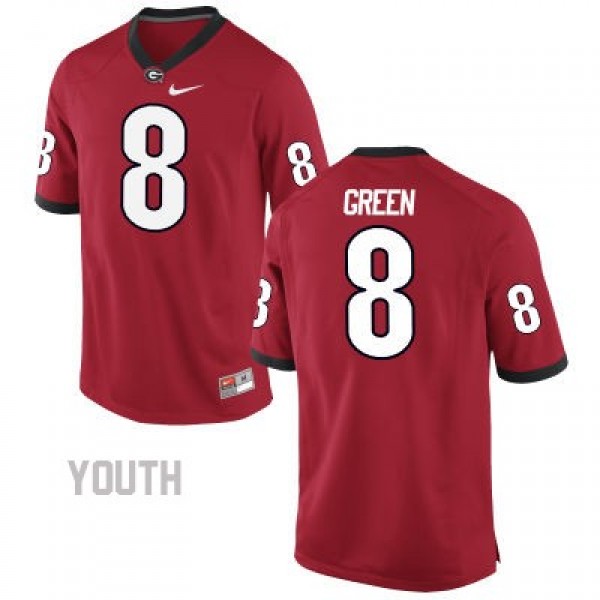 A.J. Green Georgia Bulldogs (UGA) #8 Football Jersey - Red