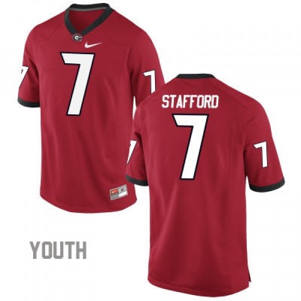 Matthew Stafford (UGA) #7 Football Jersey - Red